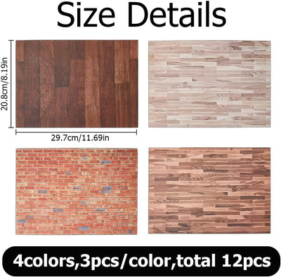 Papel tapiz autoadhesivo para manualidades 8.2x11.7pulg