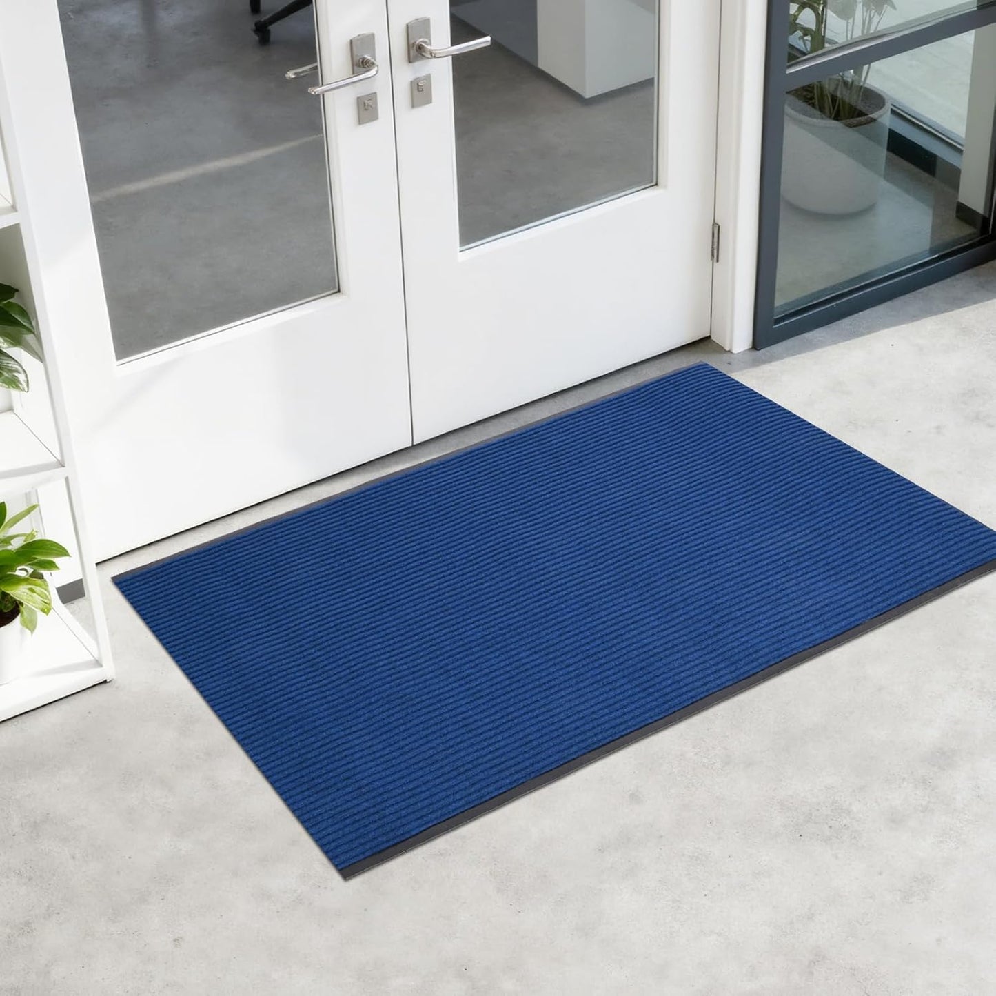 Tapete exterior 3x16ft 5pulg antideslizante doble raya