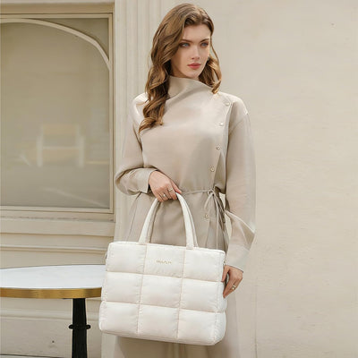 Bolsa hombro acolchada 15.6pulg con compartimento laptop