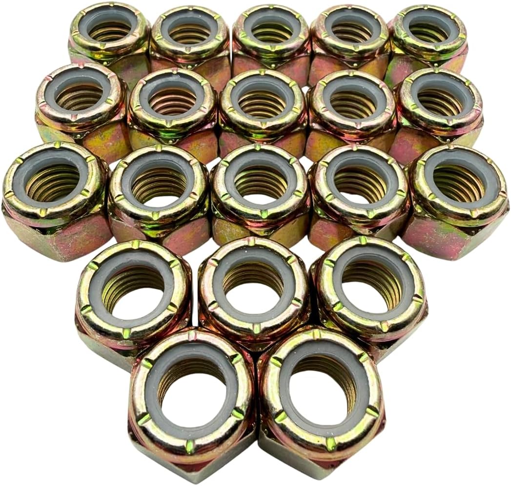 Tuercas bloqueo nailon 1/2-13 gr8 paquete 20