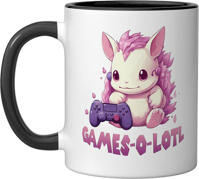 Taza Cerámica Gamer T Cozy Black/White