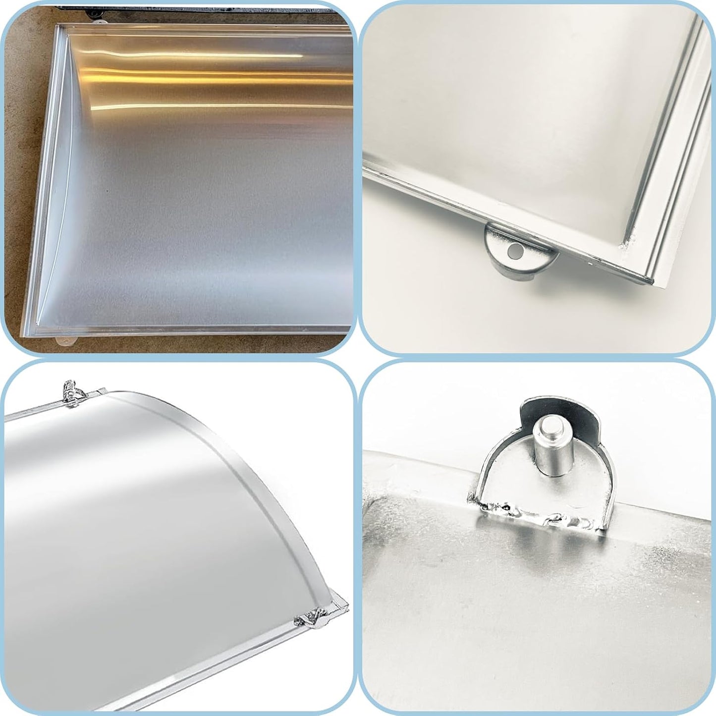 Placa calor acero inox Charbroil 26pulg x17pulg