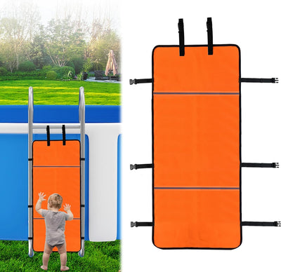 Escalera piscina seguridad niños 19.7x49.2pulg