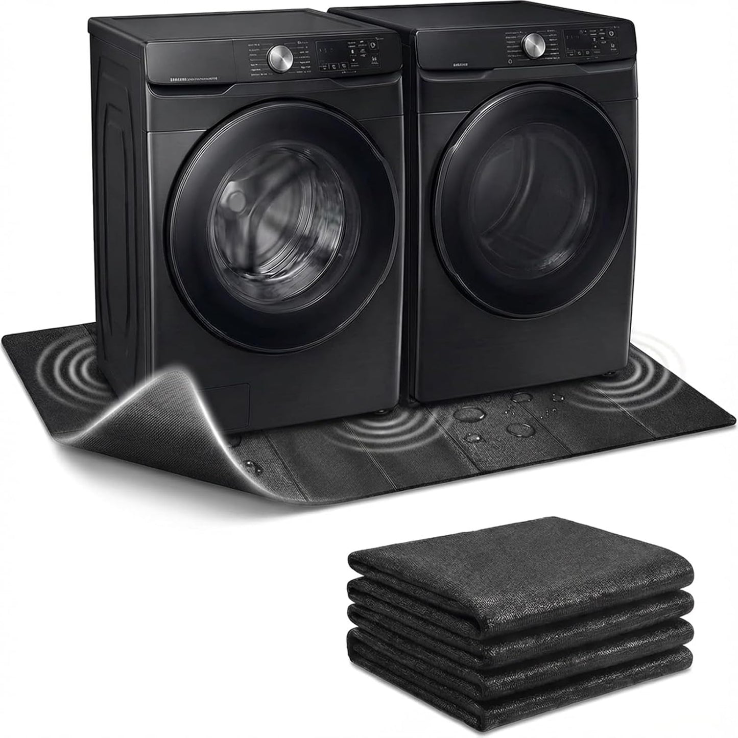 Manta antivibración lavadora 68x29.5pulg impermeable