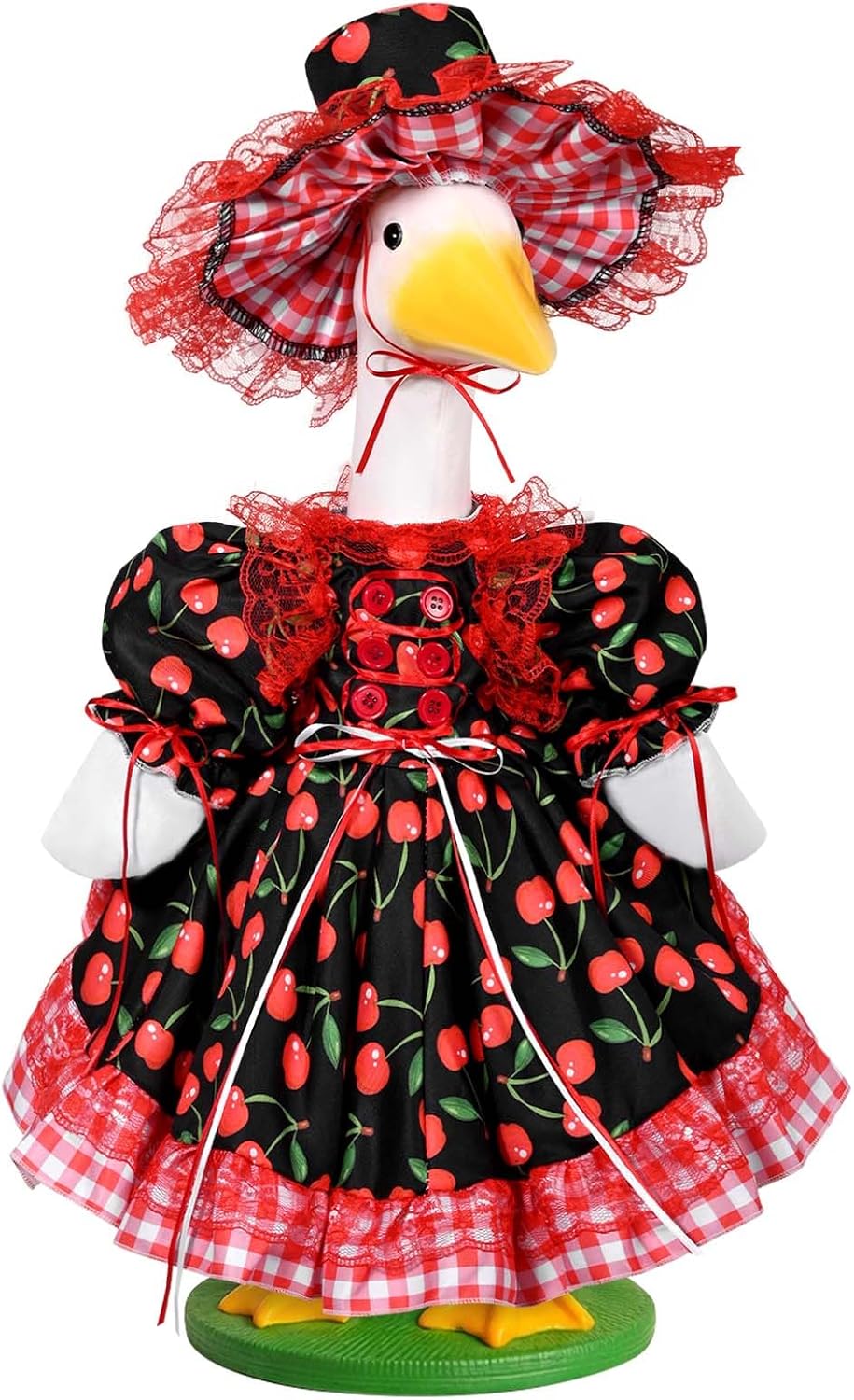 Traje ganso primavera para estatua plástico 23pulg decoración