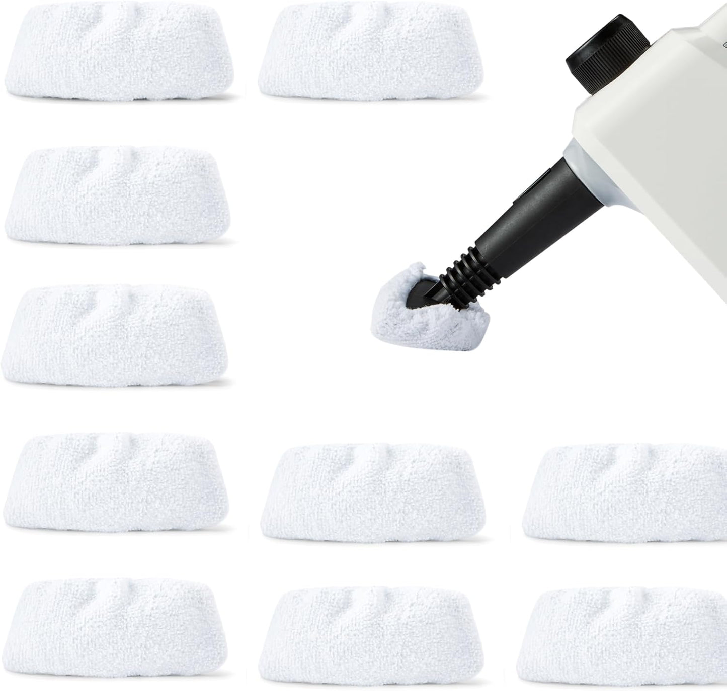 Paquete 10 Paños Microfibra Universales para Vapor
