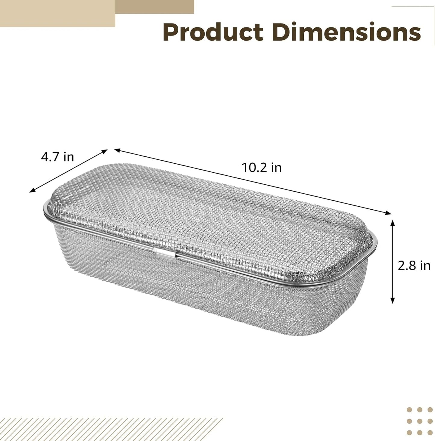 Cesta acero inox 304 para lavavajillas escurridor cubiertos