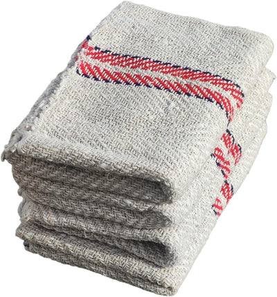 Trapeador 100% algodón 32x32pulg 4 Pzas blanco roto