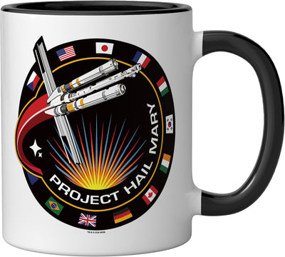 Taza de cerámica Project Hail Mary con distintivo espacial