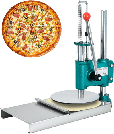 Máquina prensa masa pizza 9.5pulgada manual pastelería