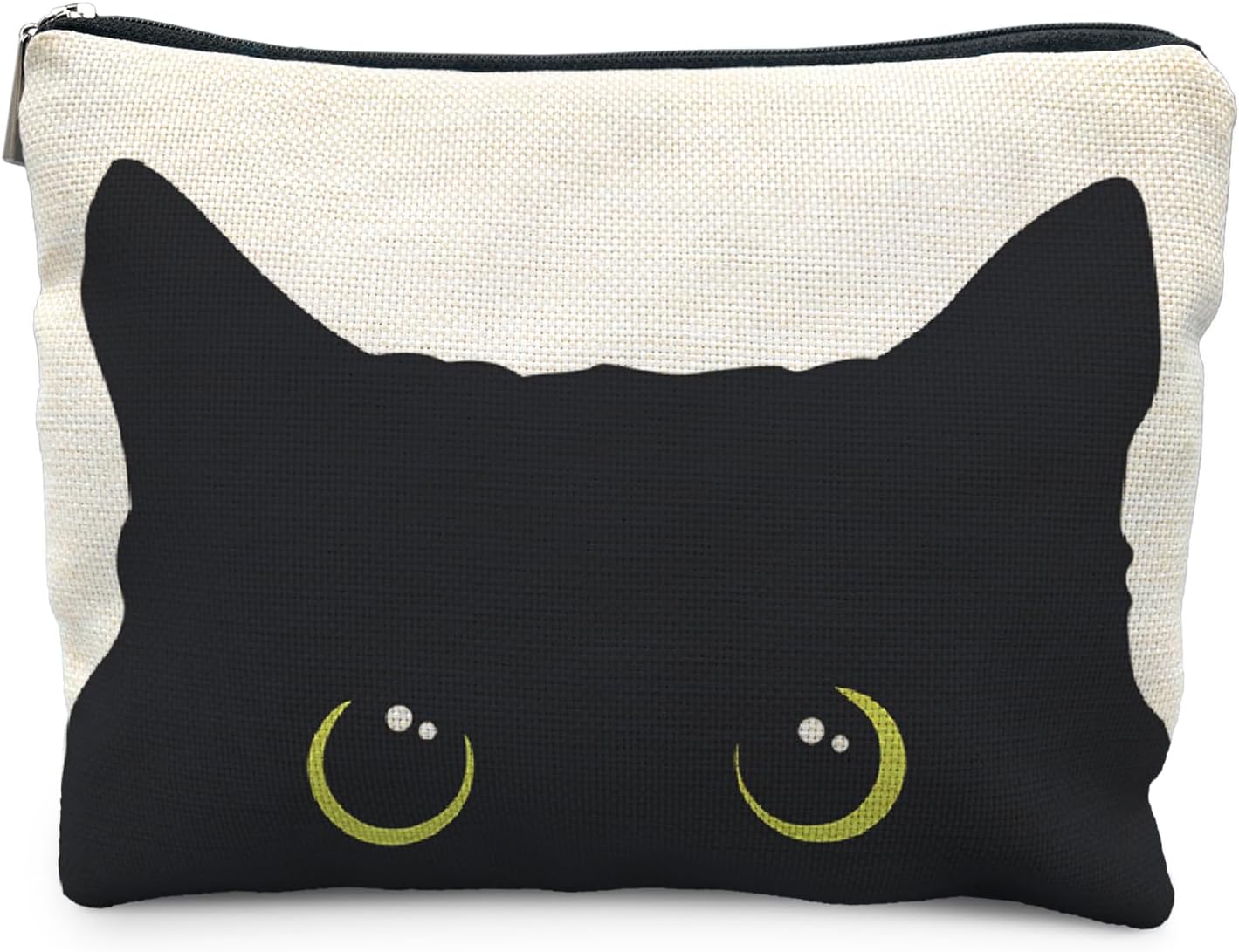 Bolsa maquillaje cosmética HZB Gato Negro