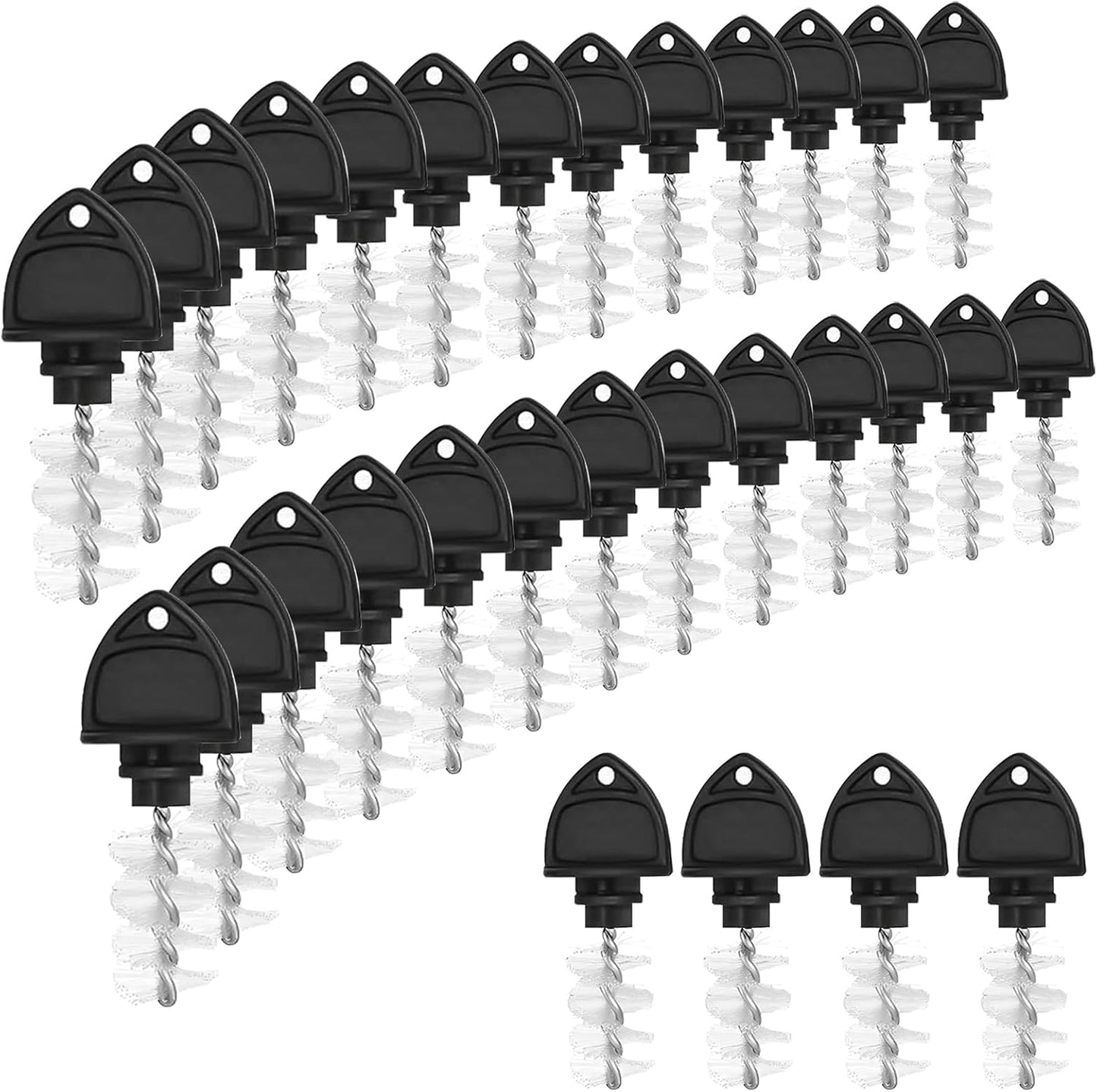 Pack 30 cepillos grifo 2en1 tapón limpieza ajustable