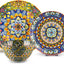 Juego 12 Pzas Vajilla Cerámica Bohemia Mandala