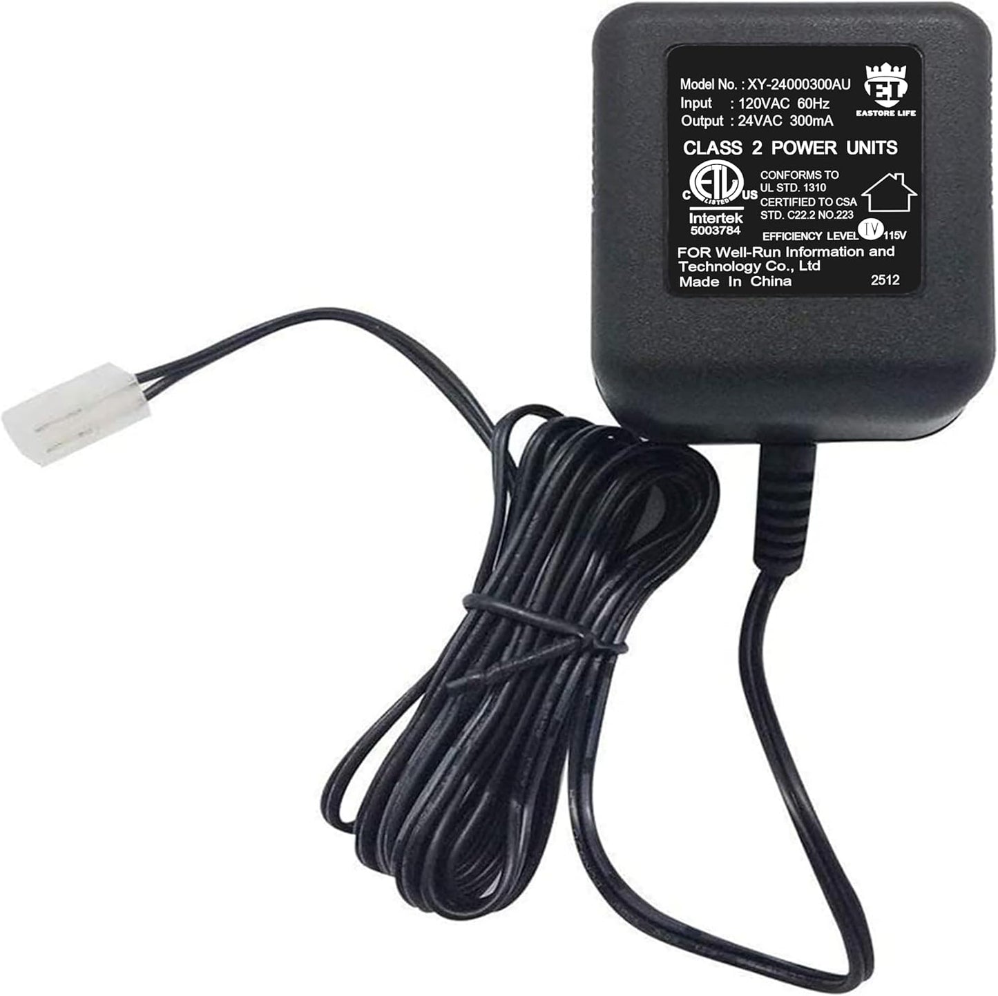 Transformador 24VCA para temporizador riego interior