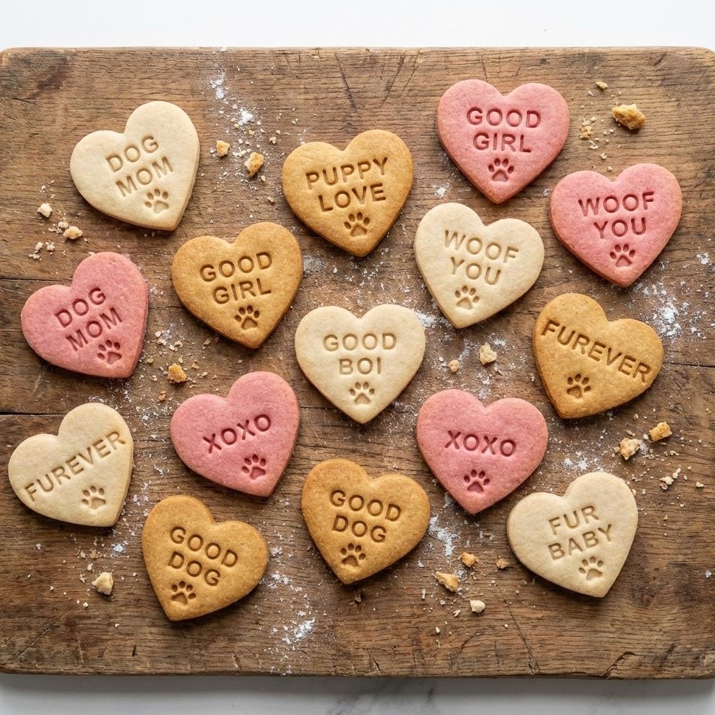 Set 10 Cortadores Corazón Perro para Hornear Fondant