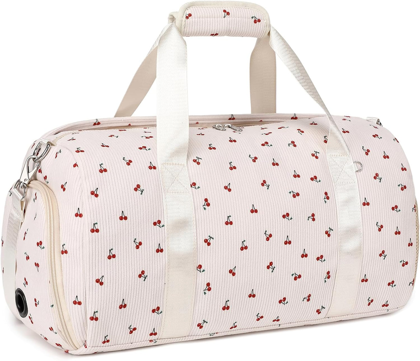 Bolsa de pana para baile niños con compartimentos zapatos