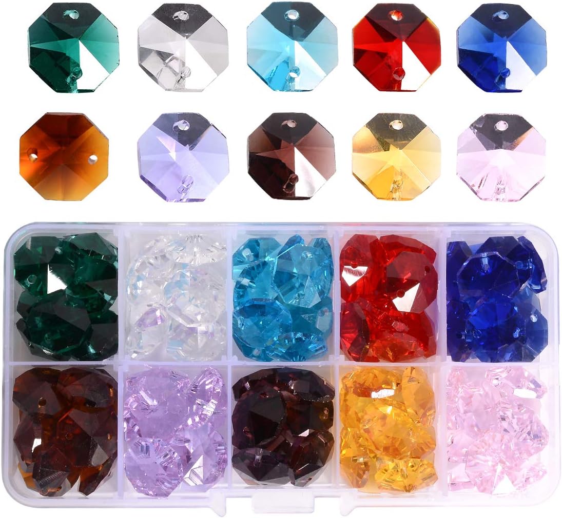 100 Piezas Repuesto Lámpara Colgante Cristal