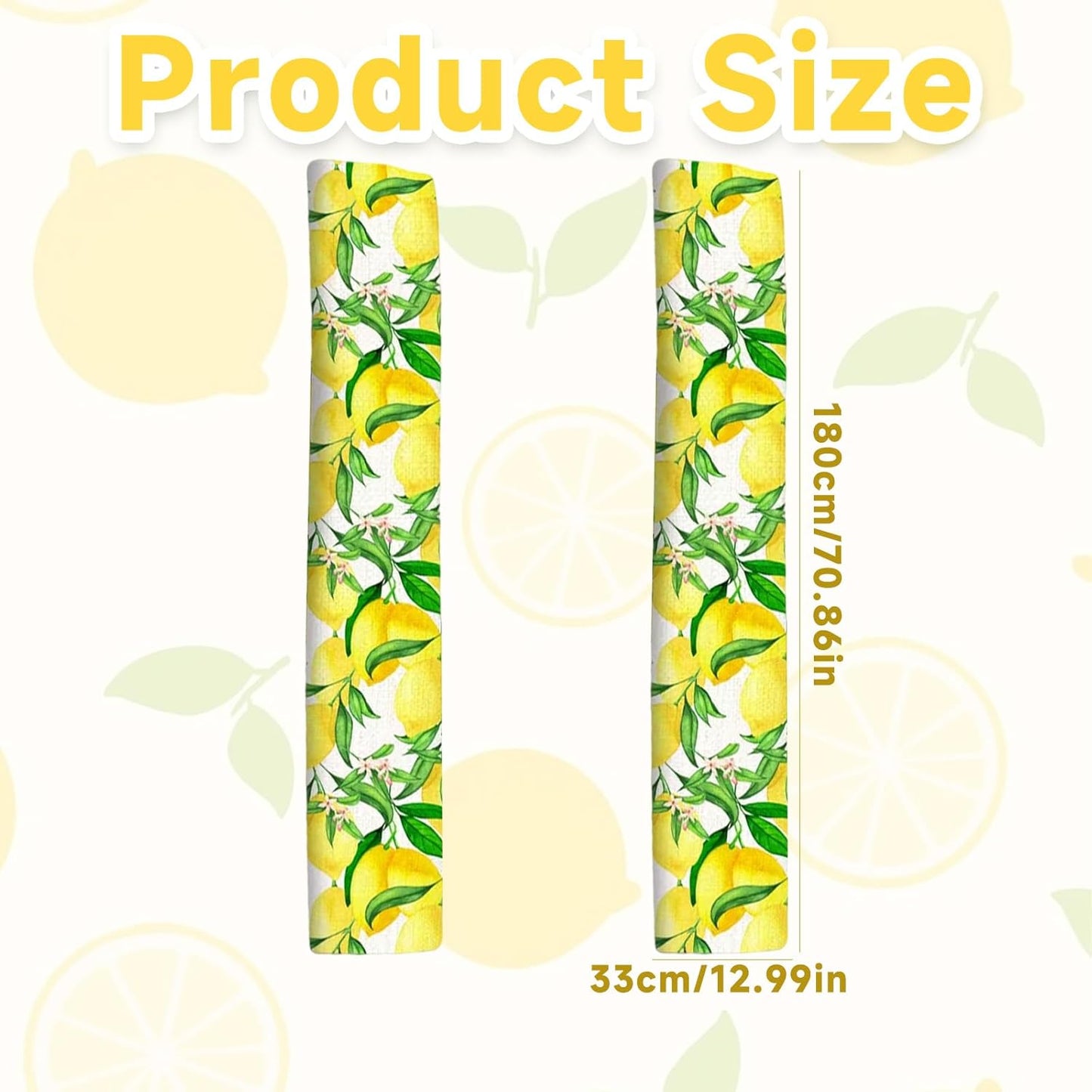 2 Fundas Manija Puerta Nevera Lavables Decorativas