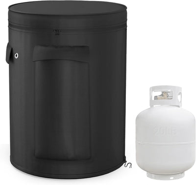 Cubierta tanque propano camper 20lb 12.5x18.5pulg tela Oxford 600D