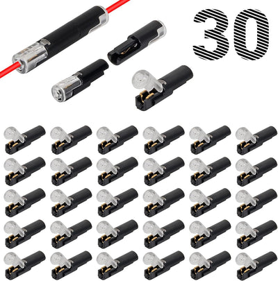 30 Conectores Cable Hebilla Ignífugo para Luces LED