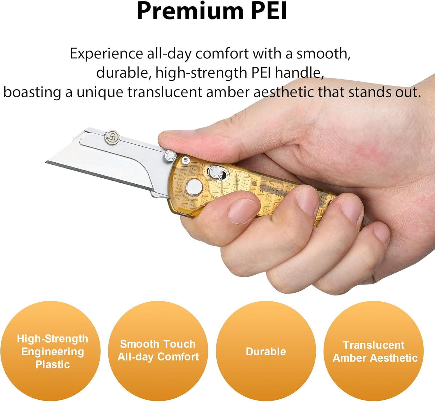 Cuchillo plegable multiherramienta con destornillador