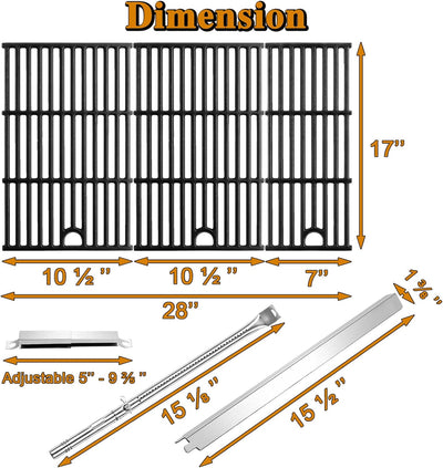 Repuesto quemador para parrilla Charbroil G325-0002-W1