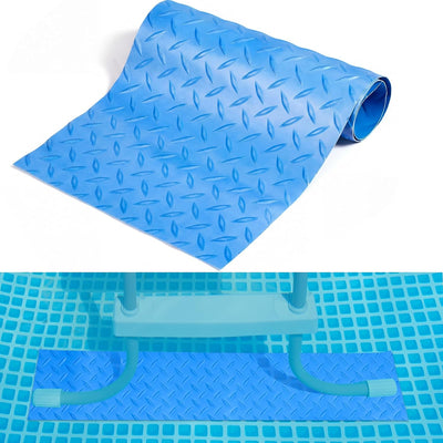 Tapete antideslizante escalones piscina 24x9pulg