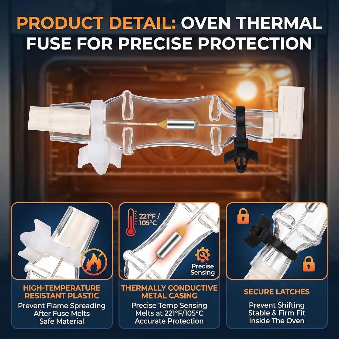 Fusible térmico horno eléctrico comp