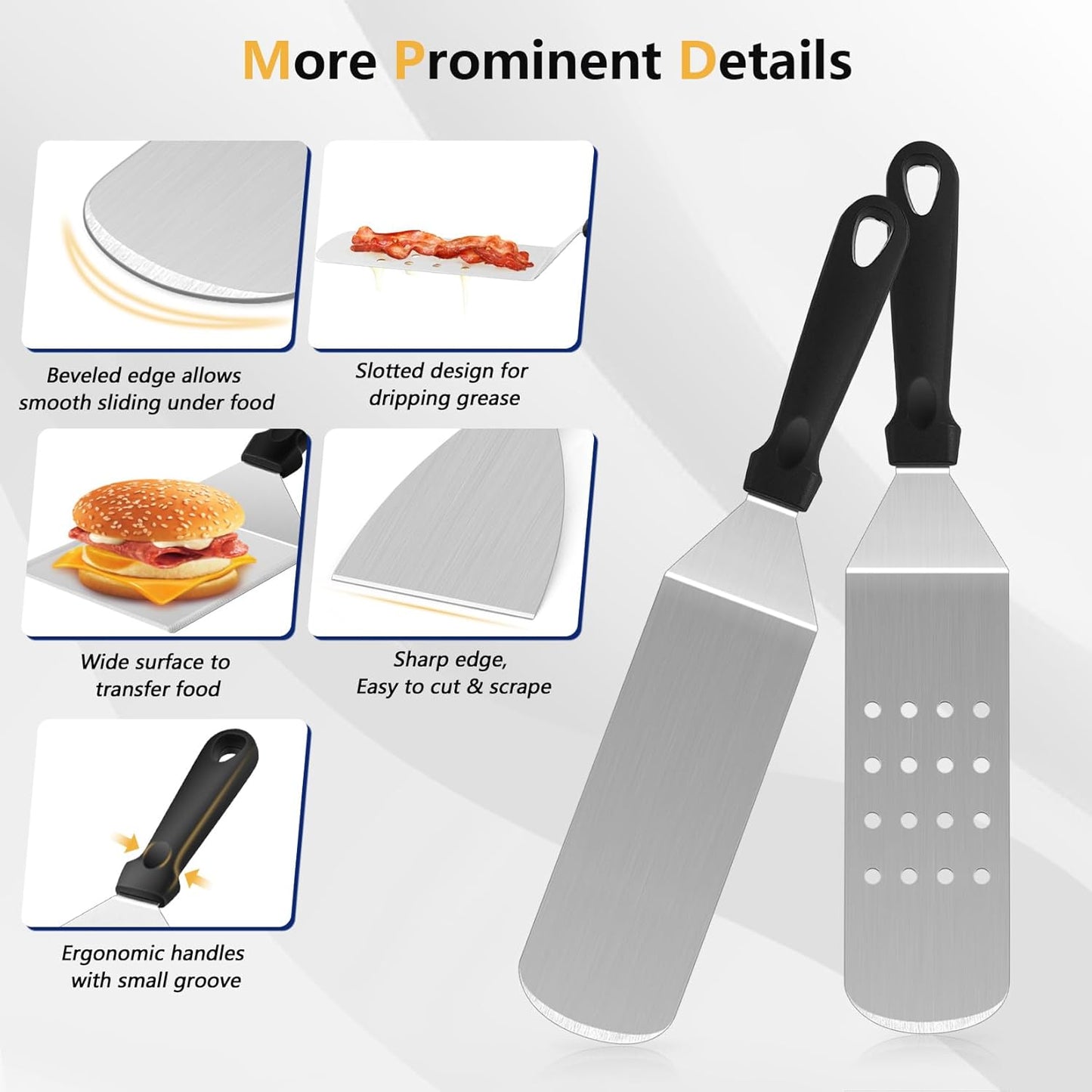 Set accesorios plancha 18 pzas para camping y cocinar al aire libre