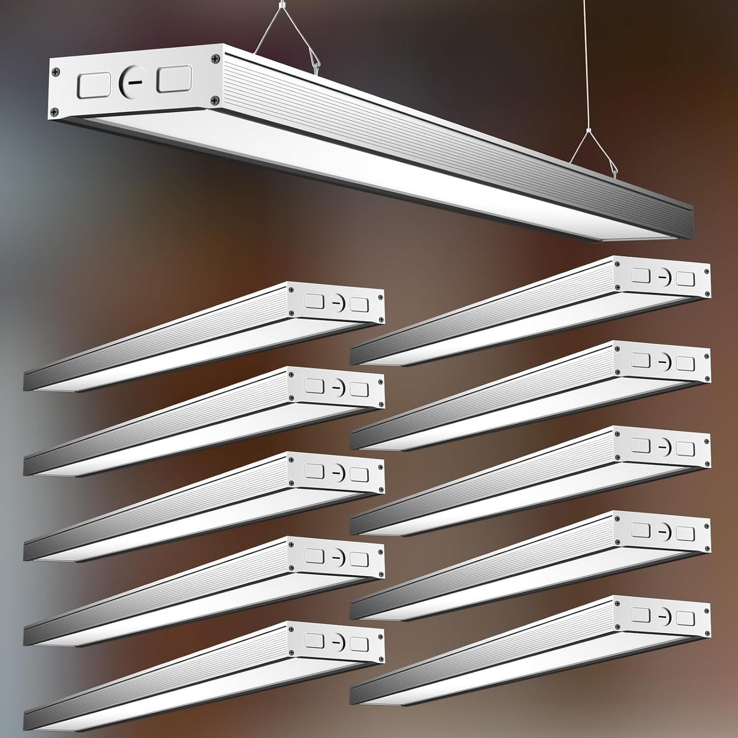 Lámpara LED empotrado garaje 50 W 7000 lm