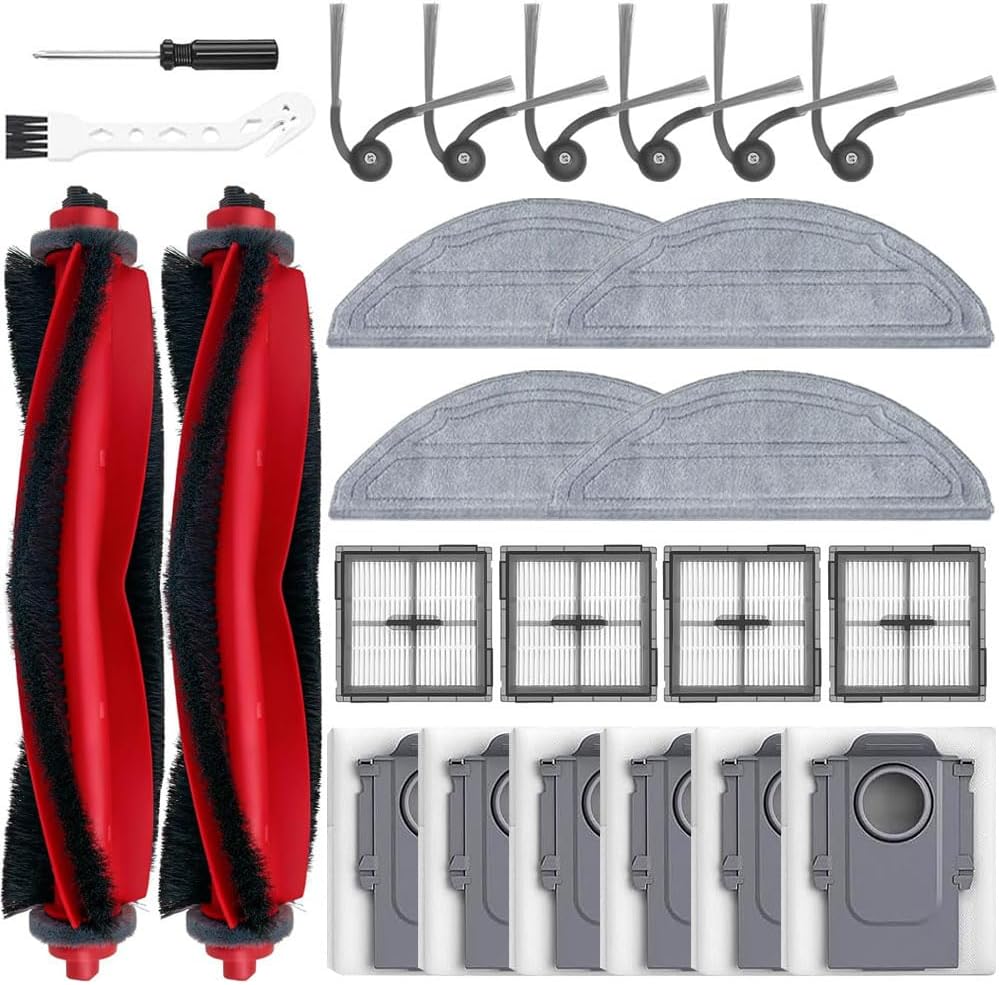 Pack 24 accesorios comp Roborock Q10 X5 S5