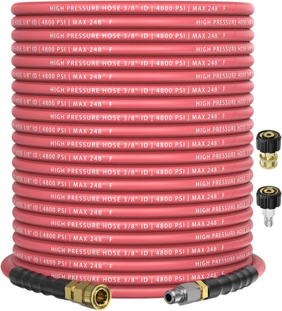 Manguera presión 3/8pulg 4800PSI 100pies conexión rápida