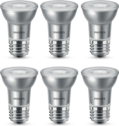 Pack 6 bombillas LED PAR16 4.4W 400lm blanco 3000K