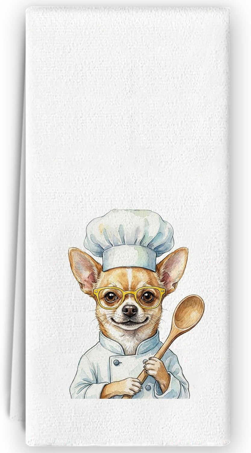Toallas cocina Chihuahua regalo para amantes de perros