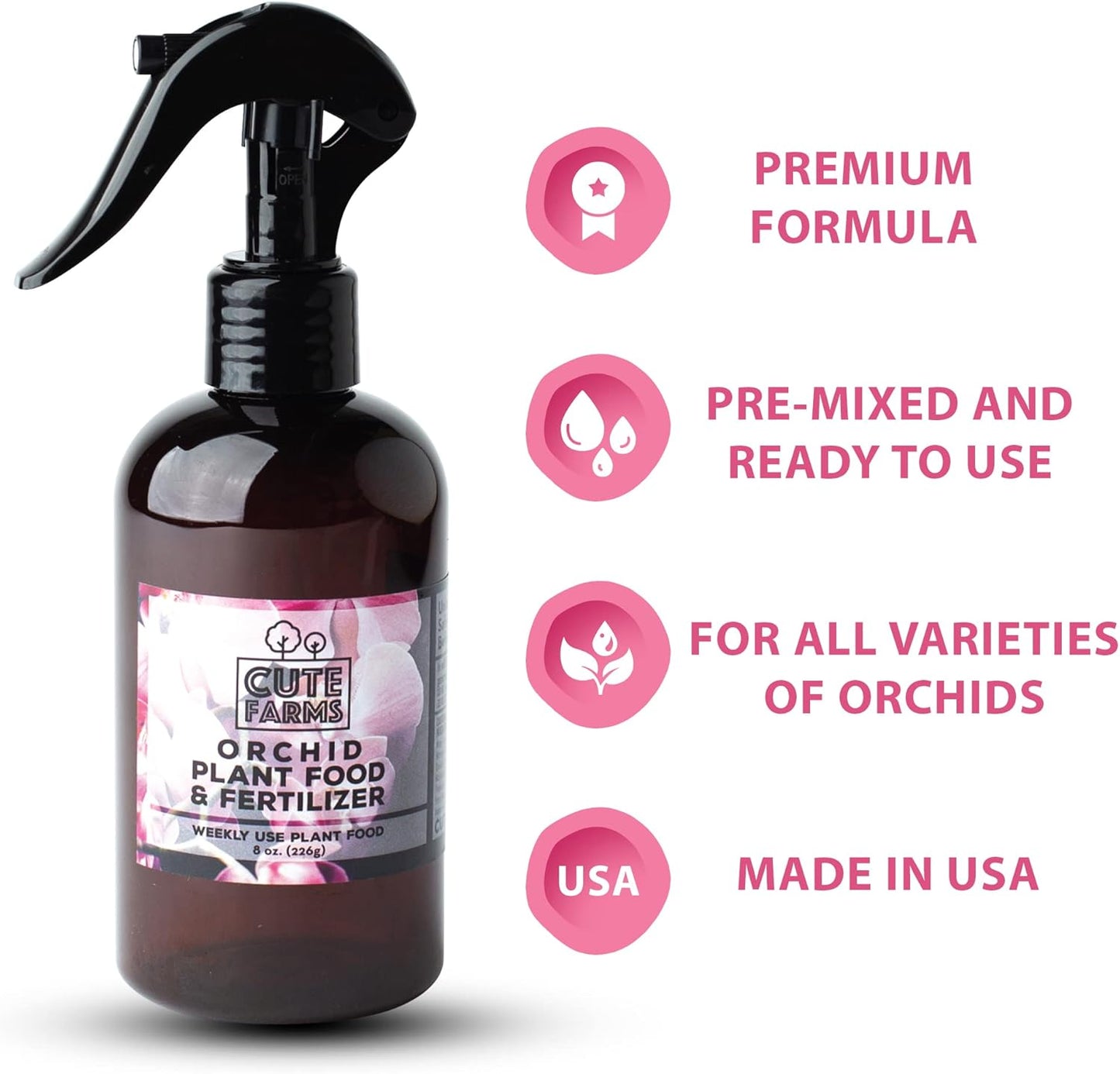Fertilizante para orquídeas 8oz aerosol