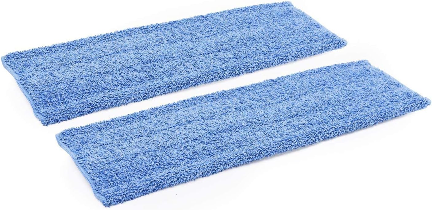 Almohadilla microfibra 20pulg pack 2 recambio trapeador profesional