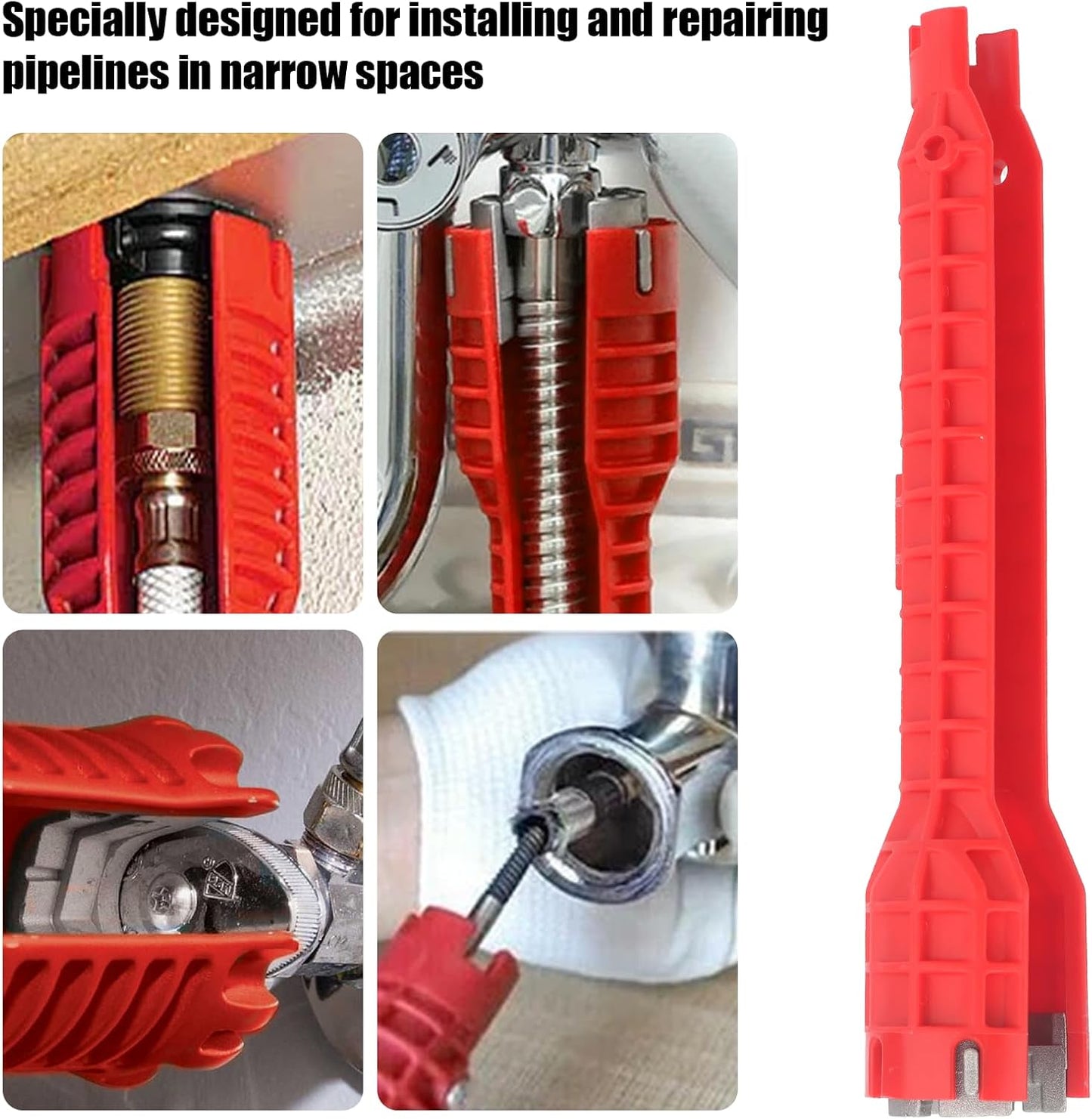 Llave multifuncional 14en1 para grifos cocina baño
