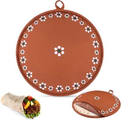 Bolsa calentadora tortilla 12pulg cerámica Talavera microondas