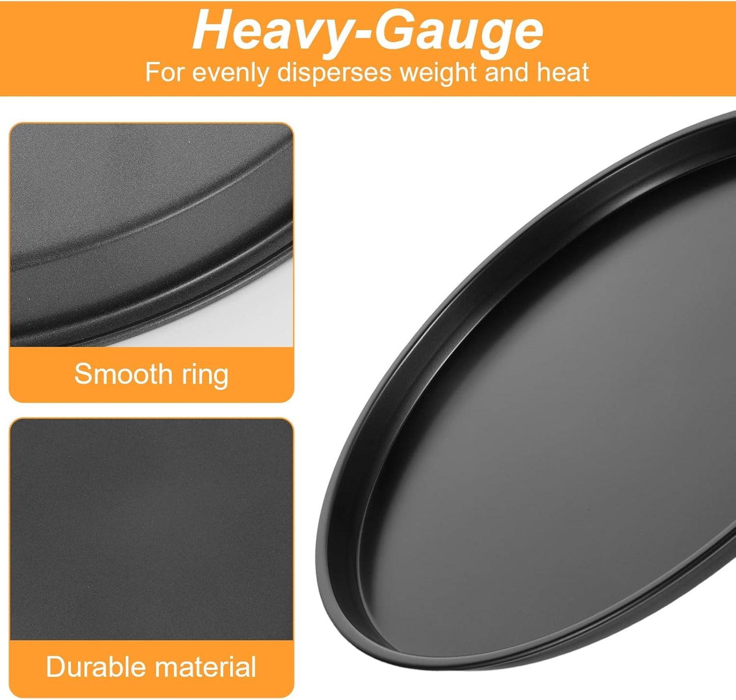 Molde para cake pan de 11.4 pulgadas antiadherente para cocina