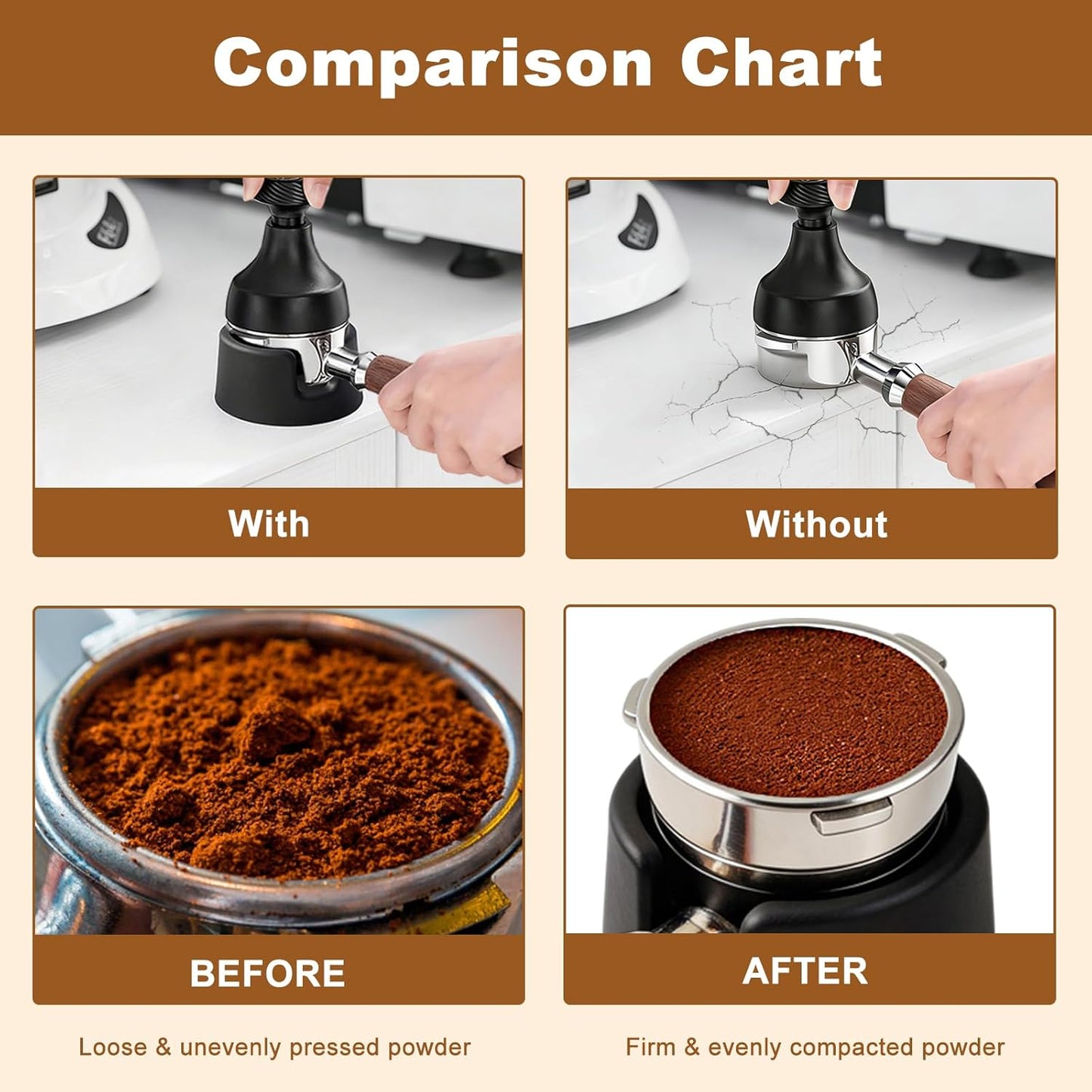 Soporte portafiltro para máquina de espresso Ninja