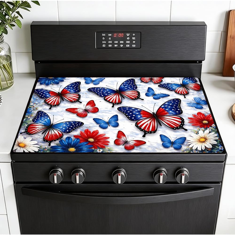 Tapete cocina 28x20pulg diseño patriótico