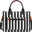 Bolso lona mujer con compartimento cremallera y funda equipaje