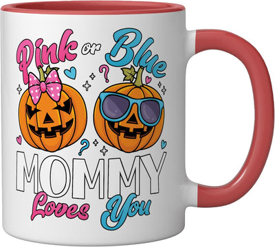 Taza Cerámica para Revelación de Género Rosa o Azul