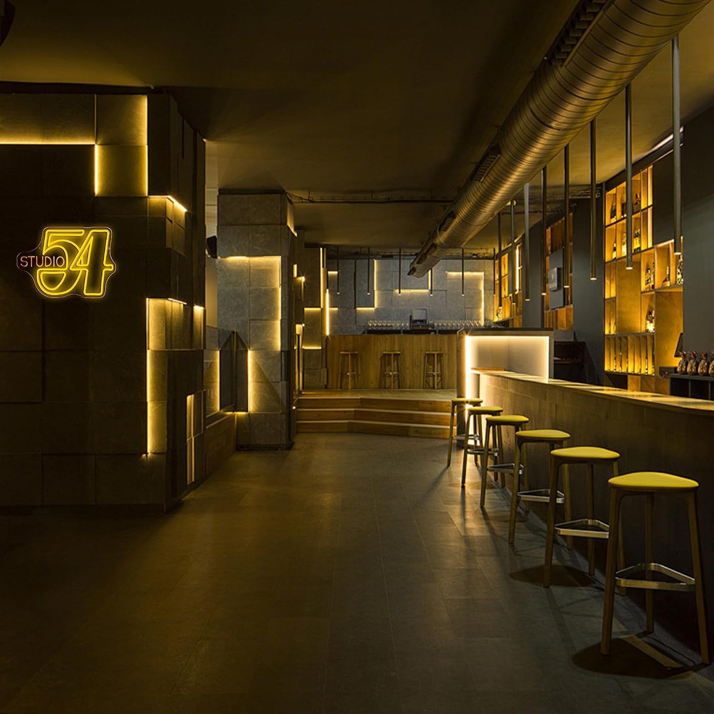 Letrero neón LED con música USB para discoteca hogar club
