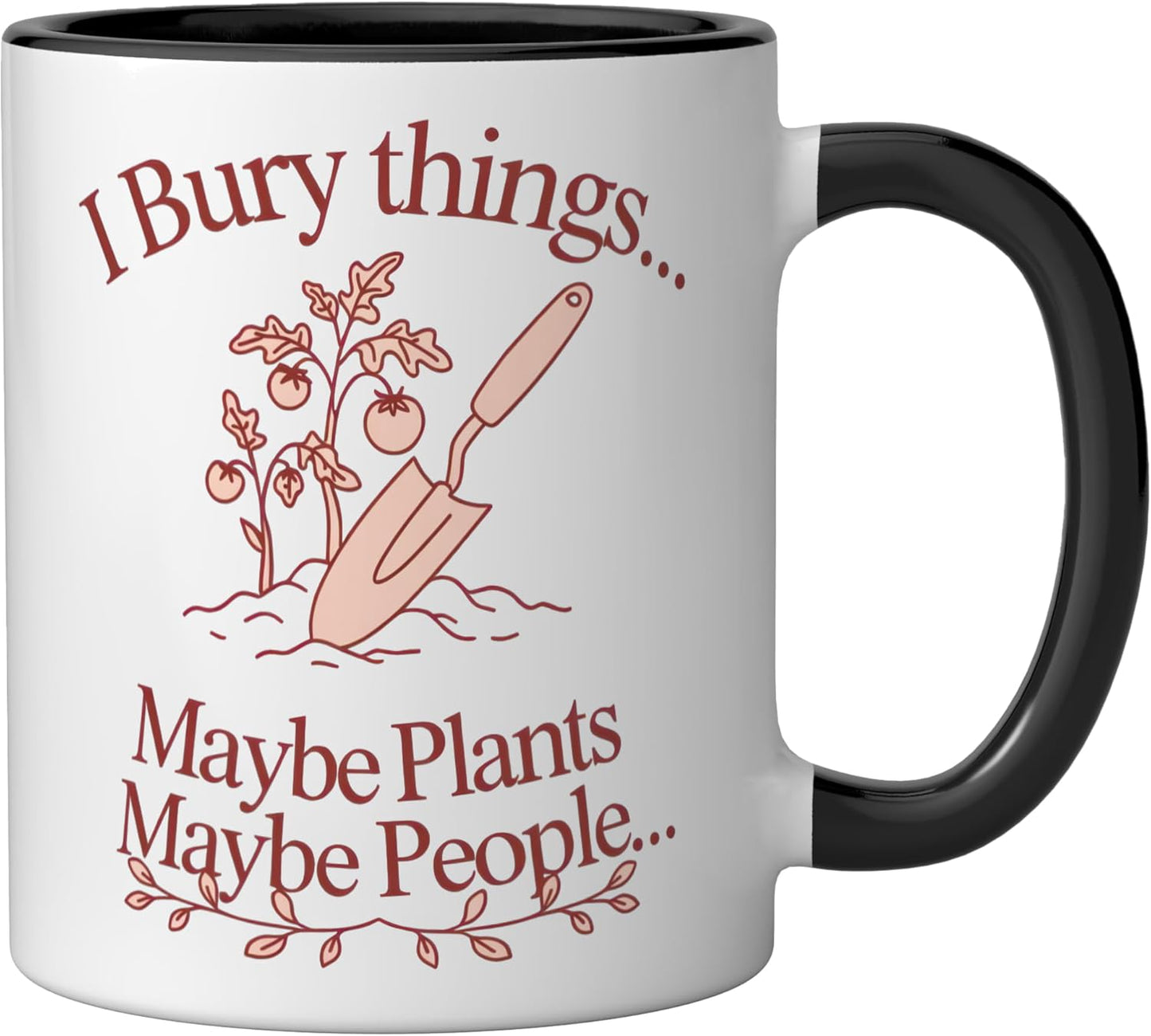 Taza Cerámica con Frases Negra/Blanca