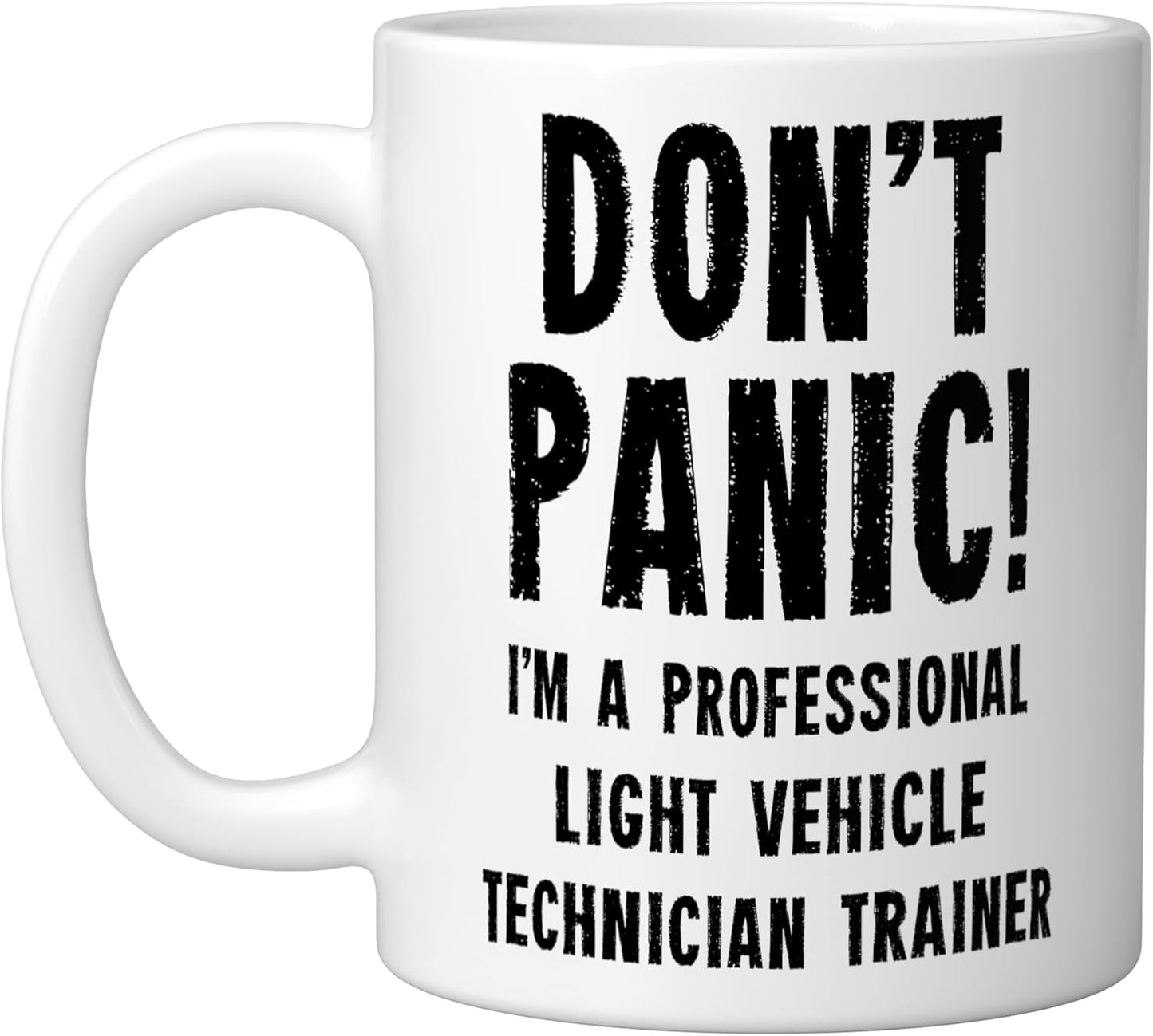 Taza Cerámica para Técnico Vehicular Blanco