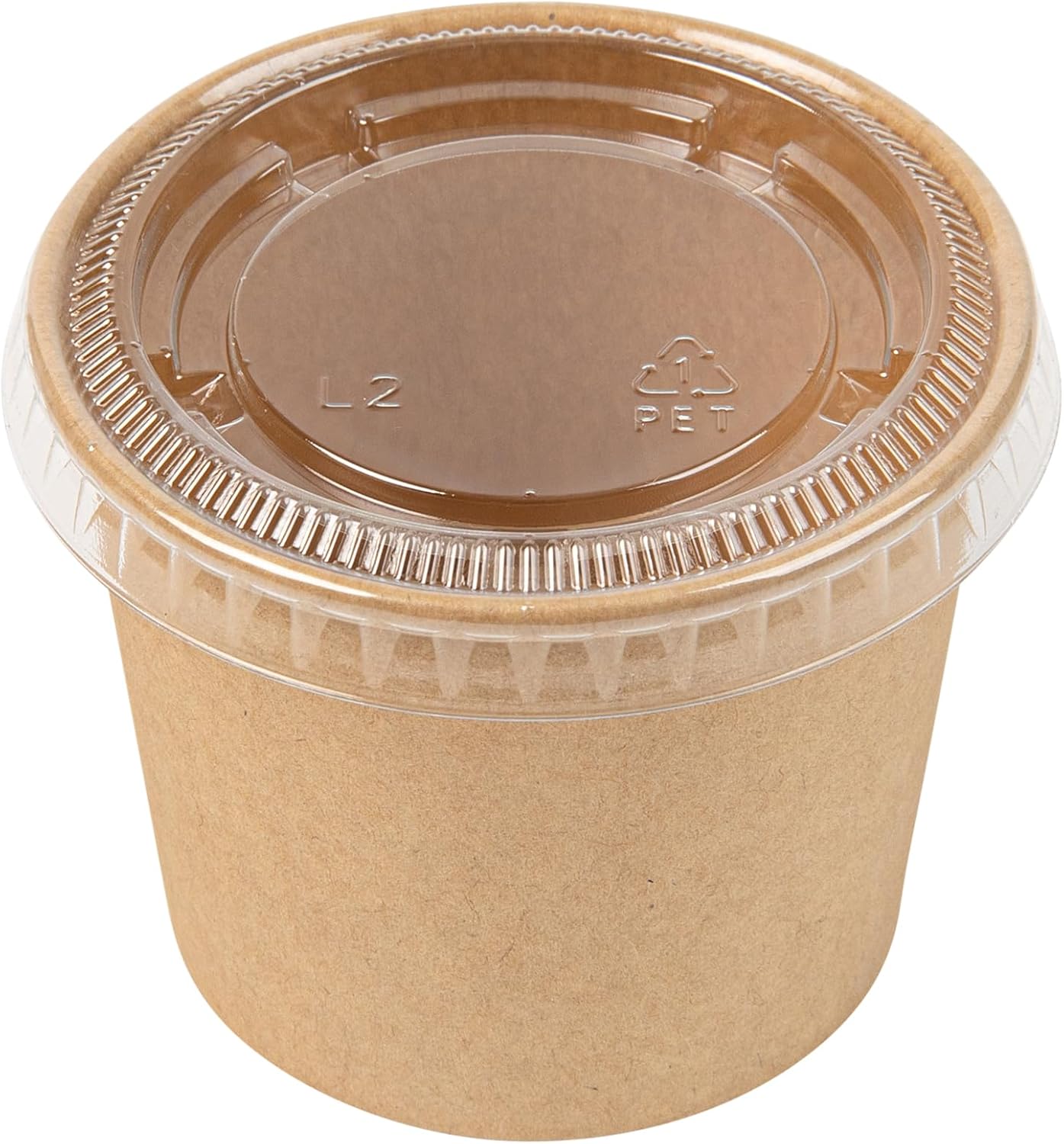 Tapas plástico para tazas PET 2.64" 2000uds resistente reciclables
