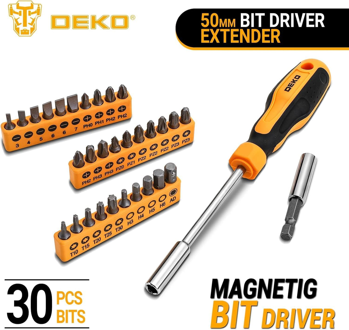 Set 62 Pzas Kit Herramientas Básicas Hogar con Caja Plástico