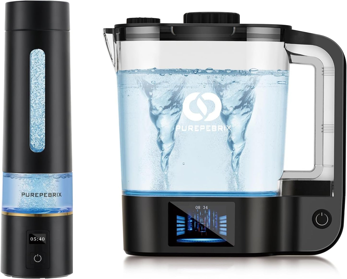 Botella agua hidrógeno pack 2 unidades