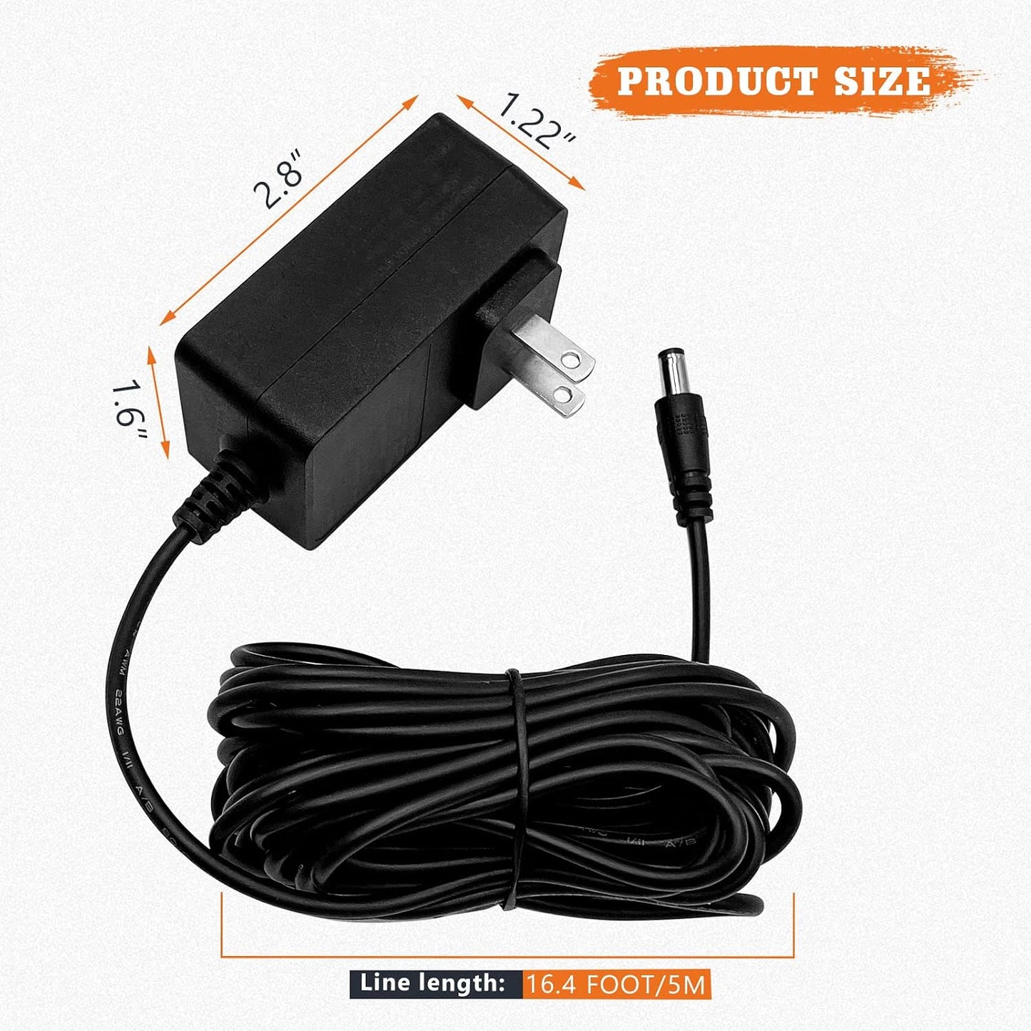 Adaptador corriente repuesto parrilla Char-Griller 15pies